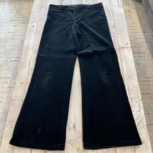 Vintage Jeffrey Halper Velvet Black Pants women’s size 8 boot cut